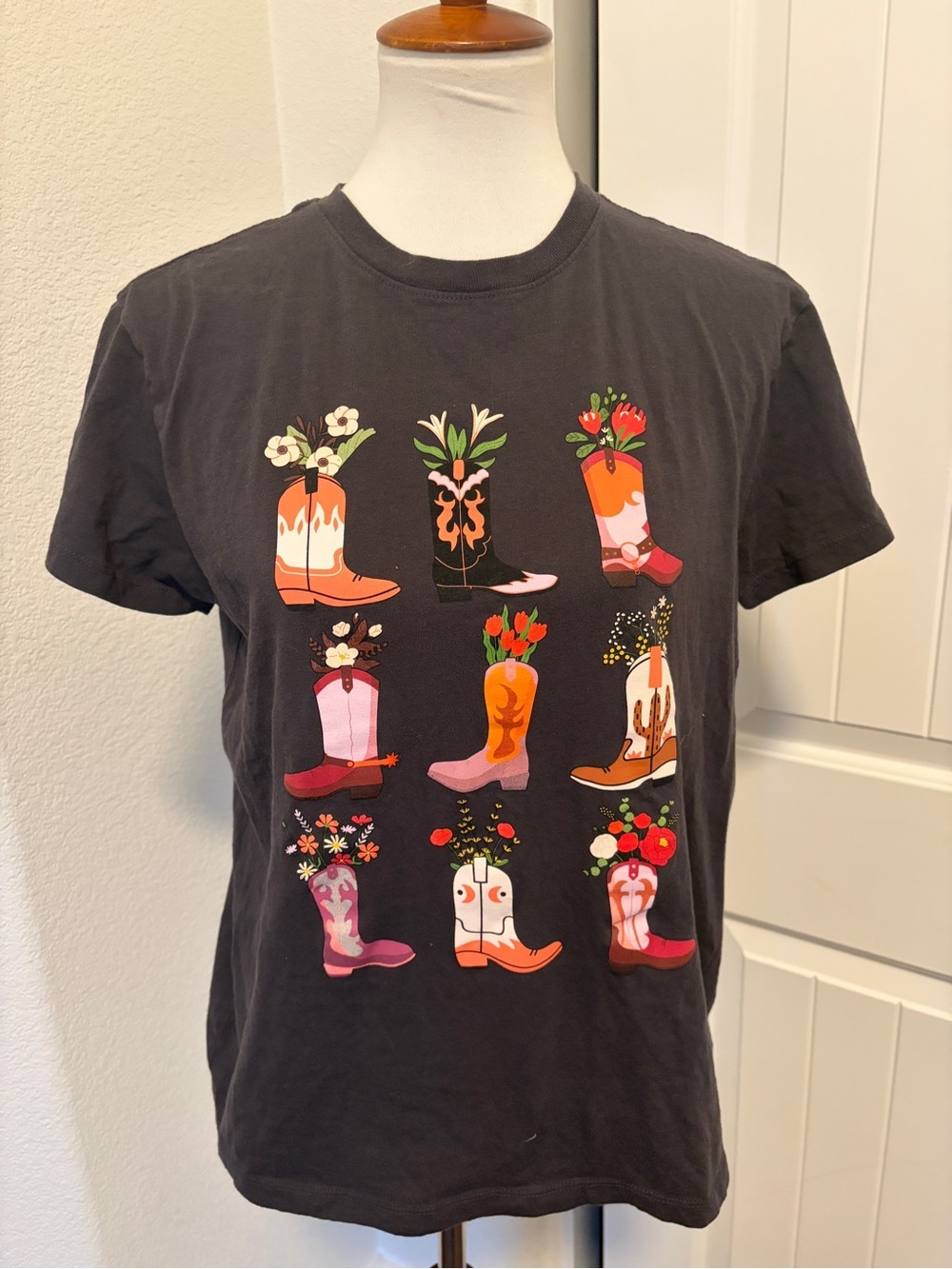 Graphic Cowboy boots Tee